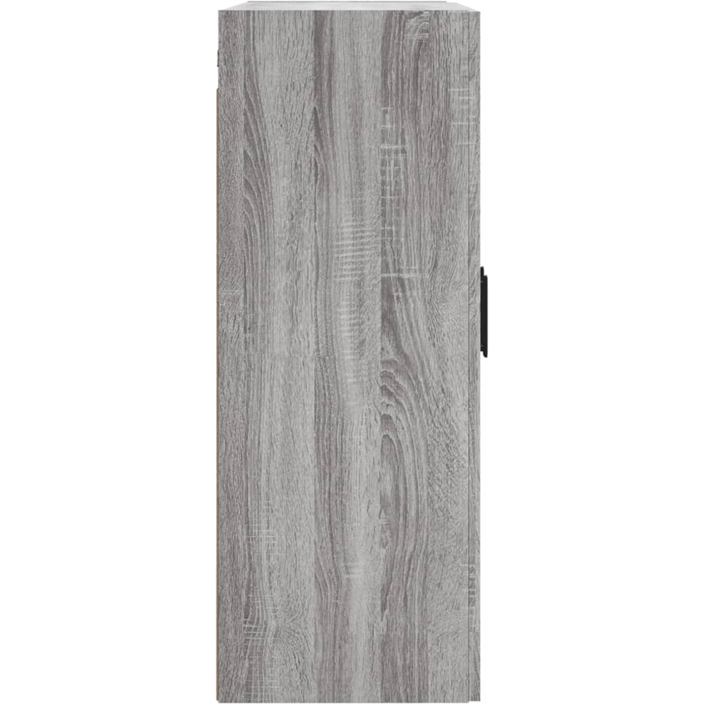 vidaXL 2 Door Grey Sonoma Wall Mounted Cabinet 2 Pack Image 7