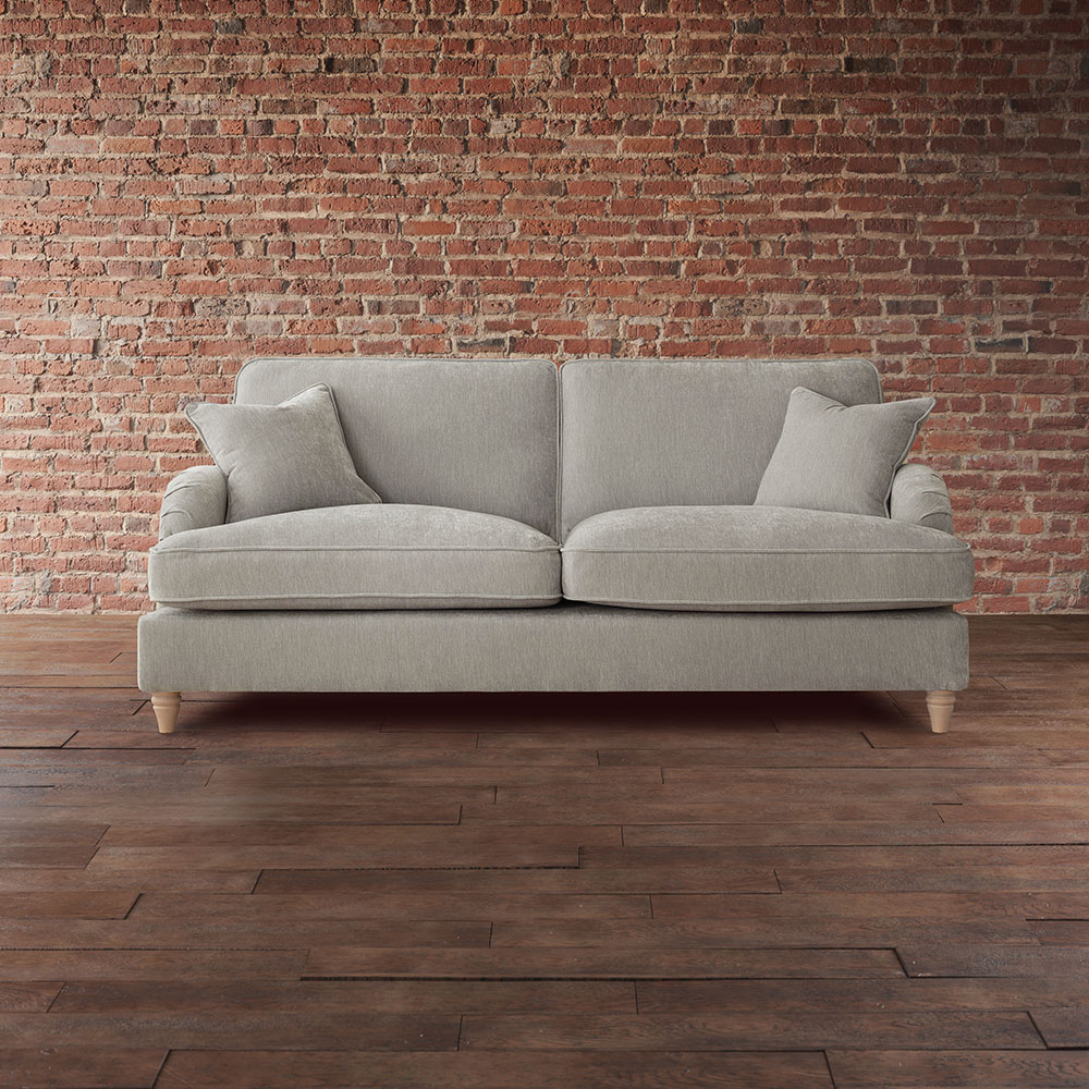 The Vienna 3 Seater Putty Sofa Image 5