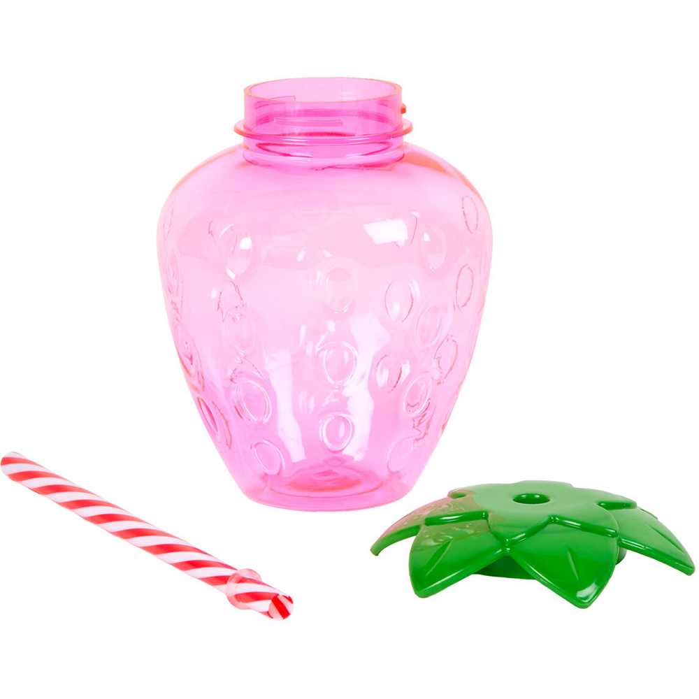 Summer Living Strawberry Cup with Straw Pink Image 3