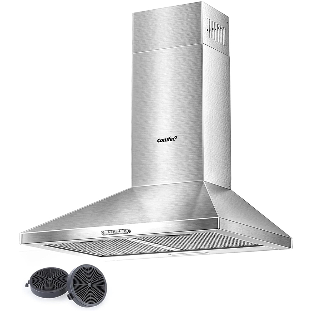 Comfee 60cm Wall Mounted Chimney Cooker Hood Extractor with LED Image 2