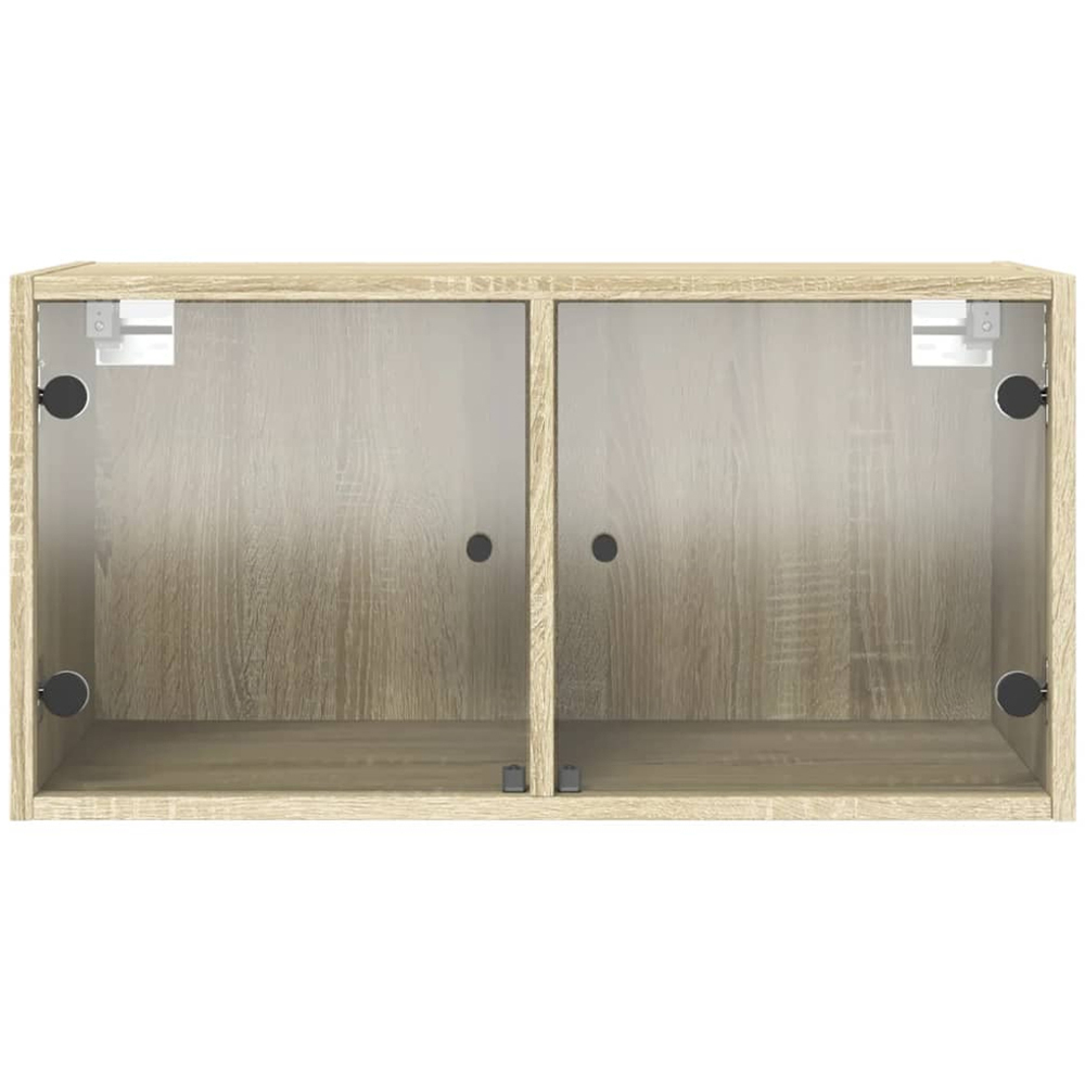 vidaXL 2 Door Sonoma Oak Wall Cabinet Image 5