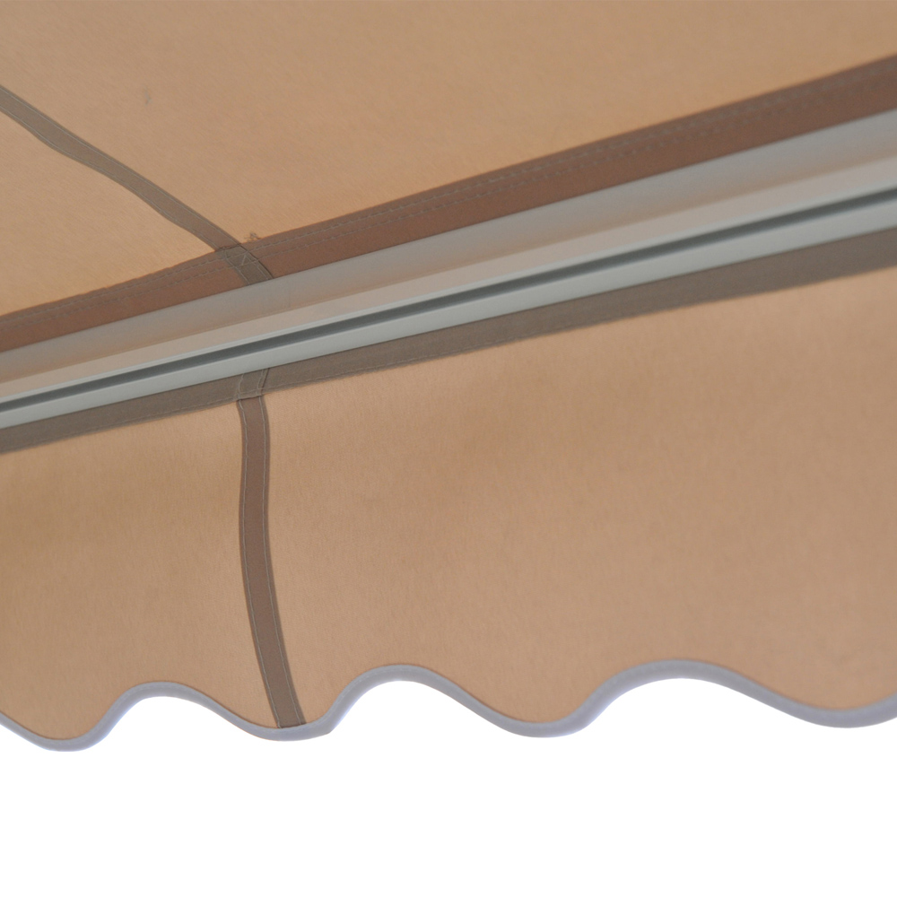 Outsunny Cream Manual and Electric Retractable Awning 2.95 x 2.5m Image 3