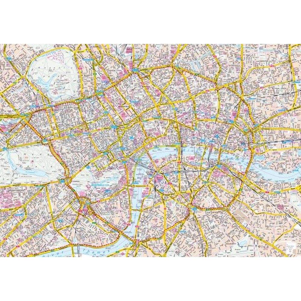 Craenen London City Map 500 Piece Jigsaw Puzzle Image 2