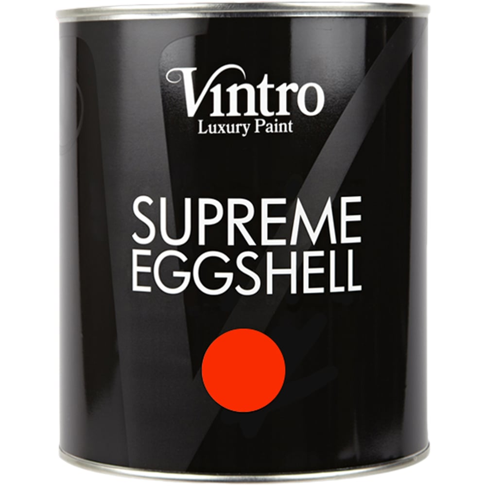 Vintro Paint Racing Red Eggshell Paint 1L Image 2