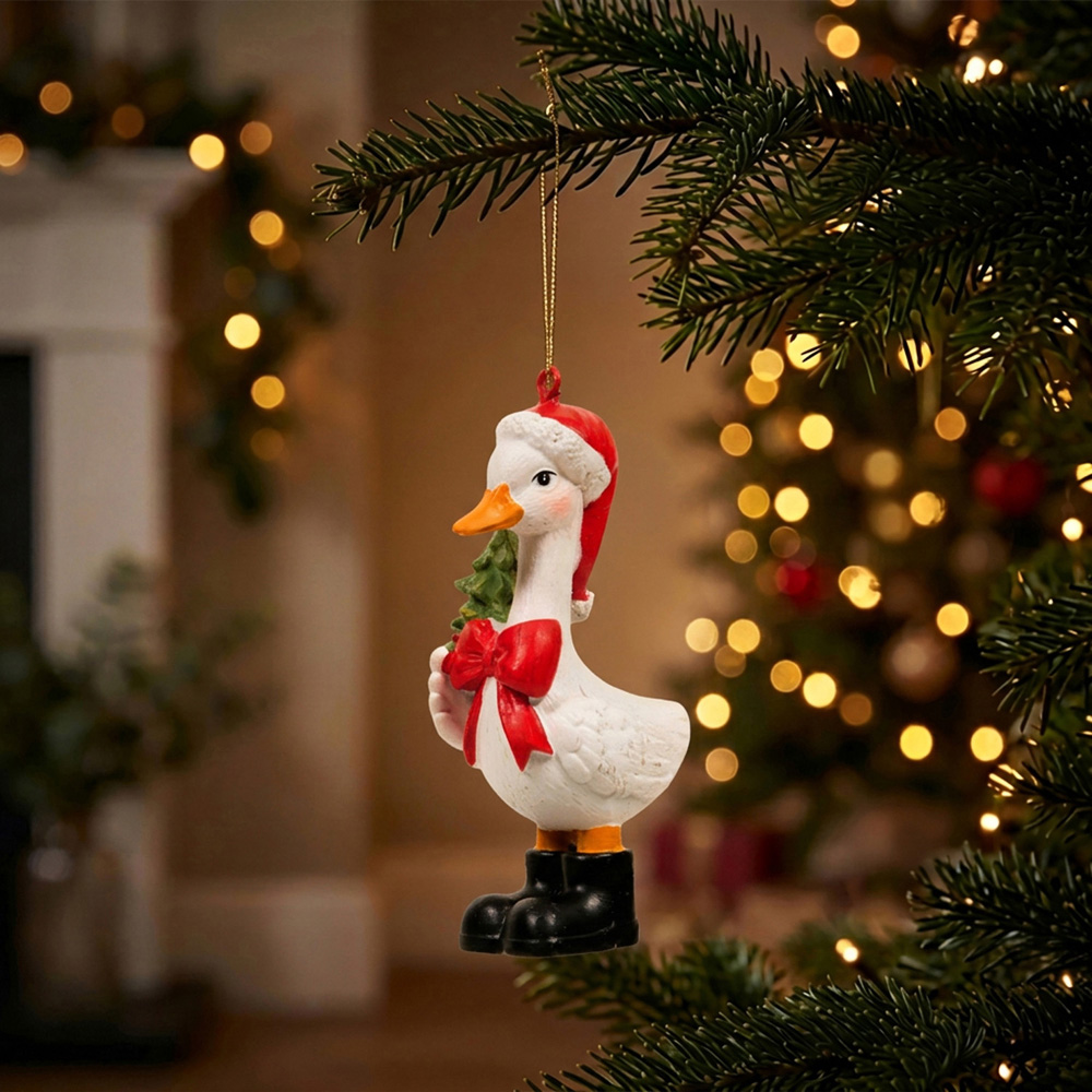 Christmas Goose Hanging Decoration Image 2