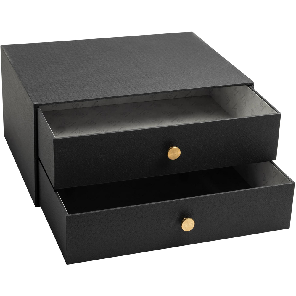 Exacompta OfficeByMe 2 Drawer Black Filing Module Image 3