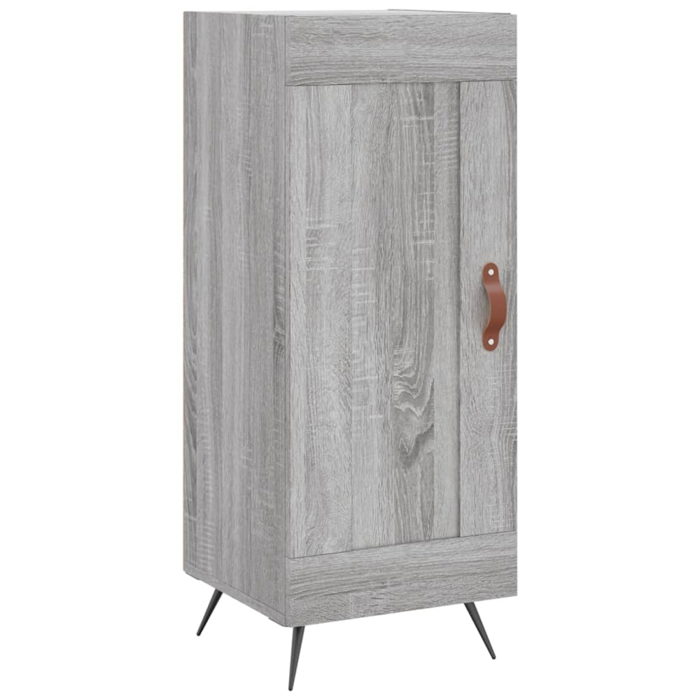 vidaXL 2 Door Grey Sonoma Highboard Image 7