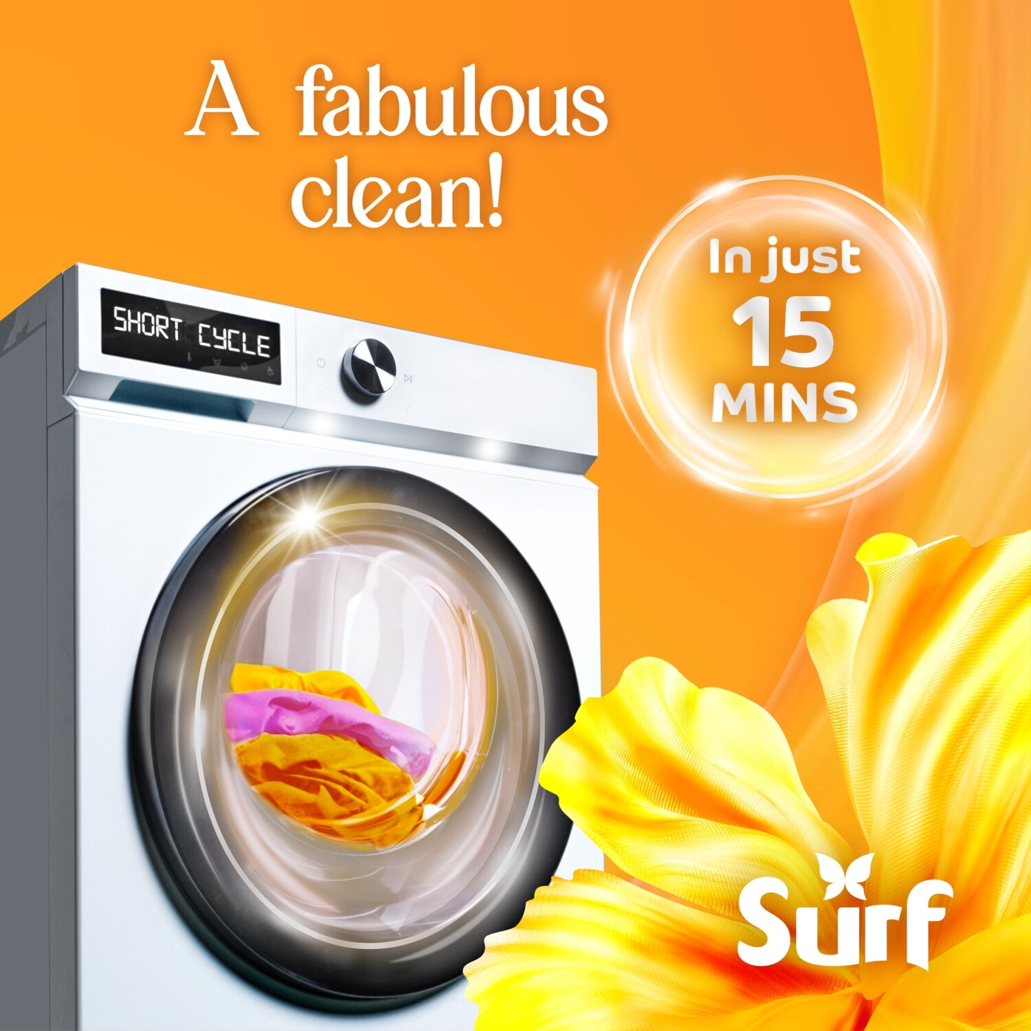 Surf Magnifi-Scent Wash Laundry Detergent Sunshine Blossom Image 6