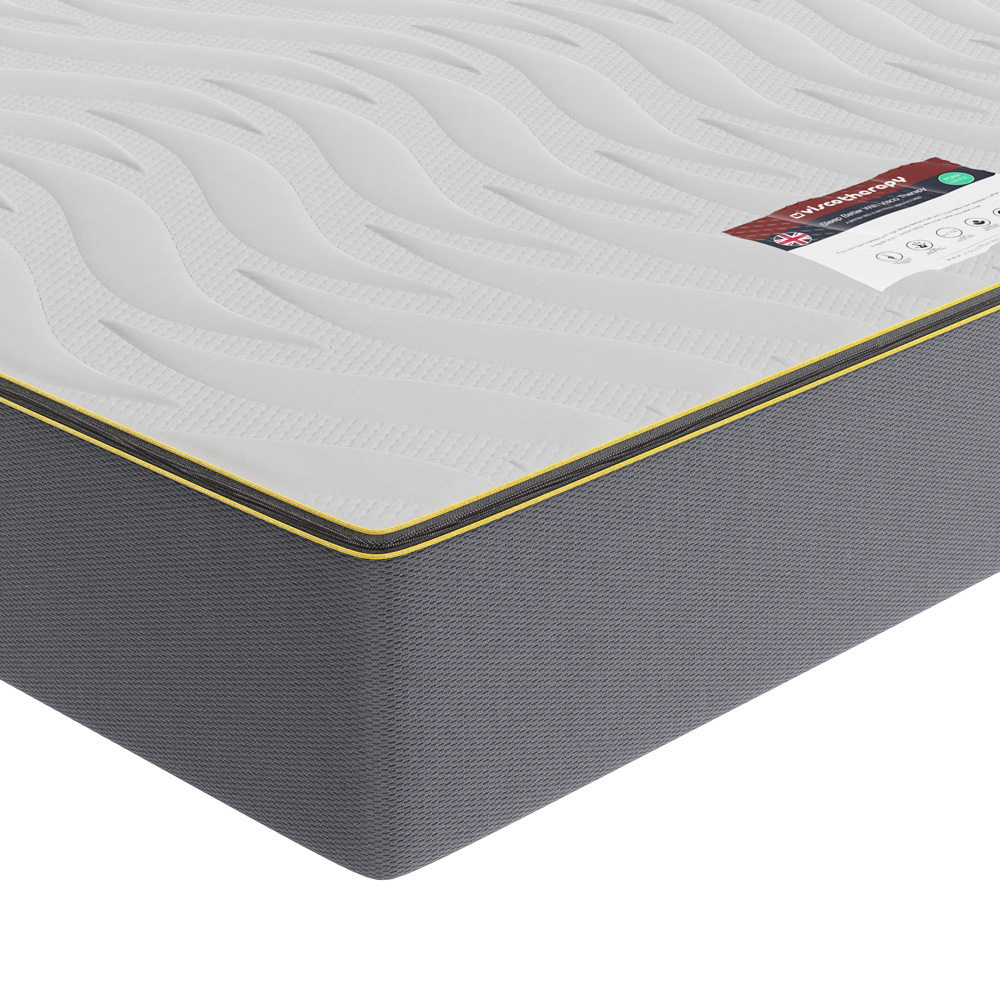 Visco Therapy Super King Size Bliss Ortho Gel Memory Foam Mattress with 2 Deep Sleep Pillow Image 5
