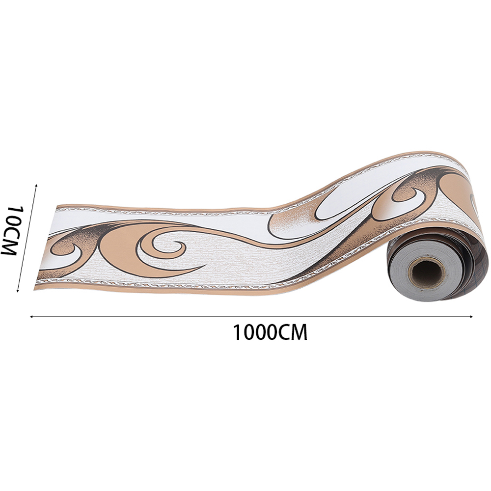 Living and Home Multicolour PVC Self Adhesive Wallpaper Border 10m Image 9