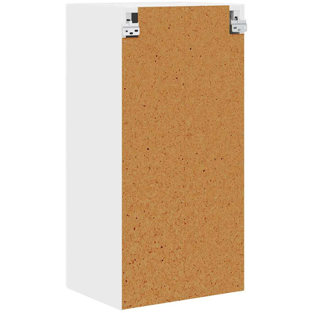 vidaXL Kalmar Single Door High Gloss White Wall Kitchen Cabinet Image 7