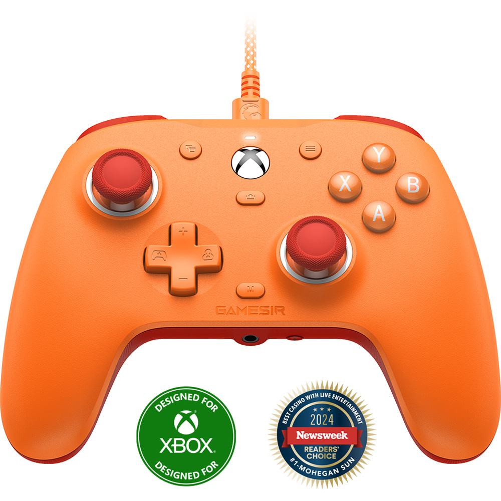Maximus GameSir G7 SE Vibrant Orange Wired Xbox Game Controller Image 5