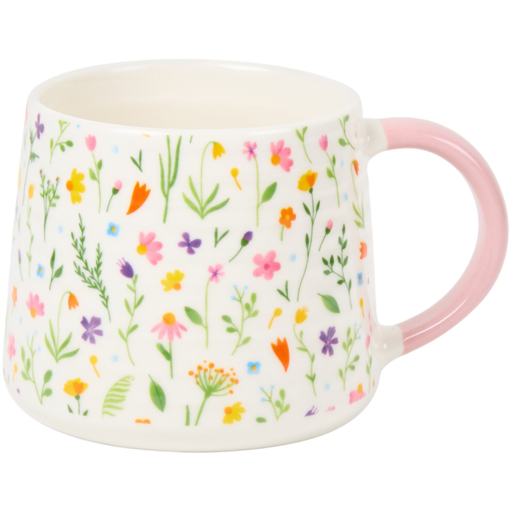 Wildflower Large Ribbed Mug Image 3