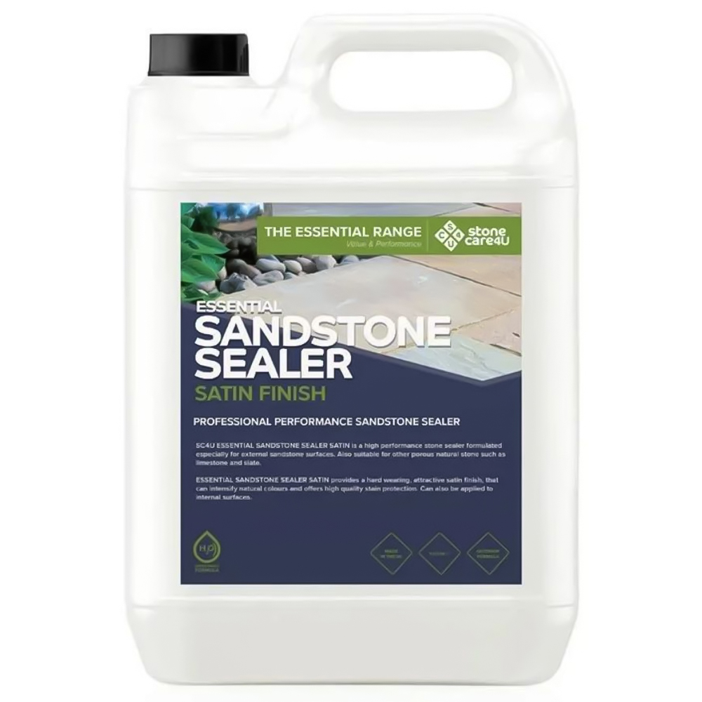 StoneCare4U Essential Satin Finish Sandstone Sealer 5L Image 1