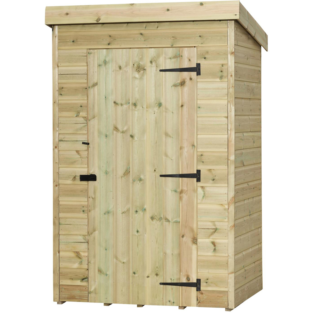 Empire Sheds 1000 4 x 3ft Tongue and Groove Pent Garden Shed Image 1