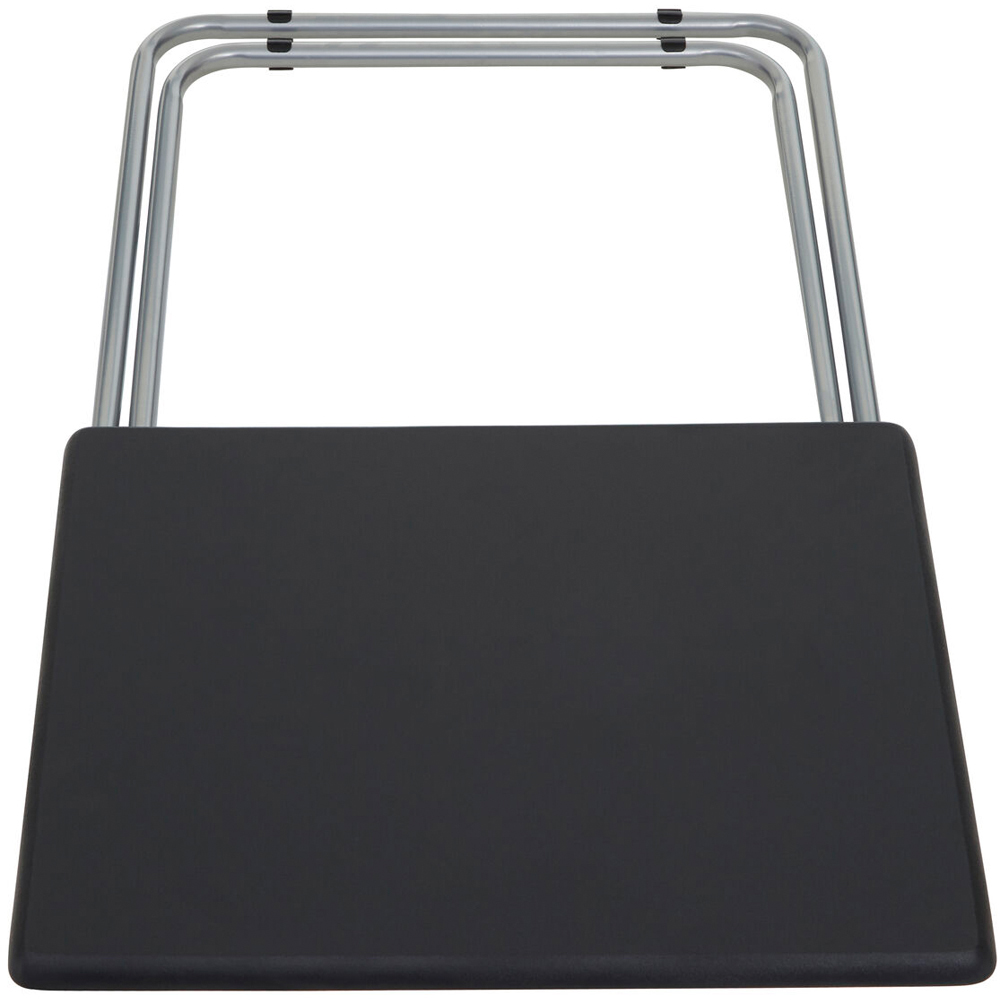 Premier Housewares Sand Black Top Foldable Side Table Image 3