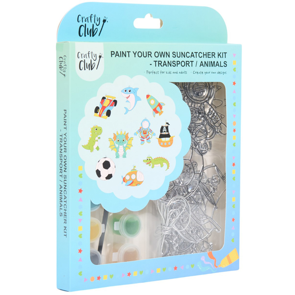 Art Studio Paint Your Own Space Sun Catcher Kit Image 2