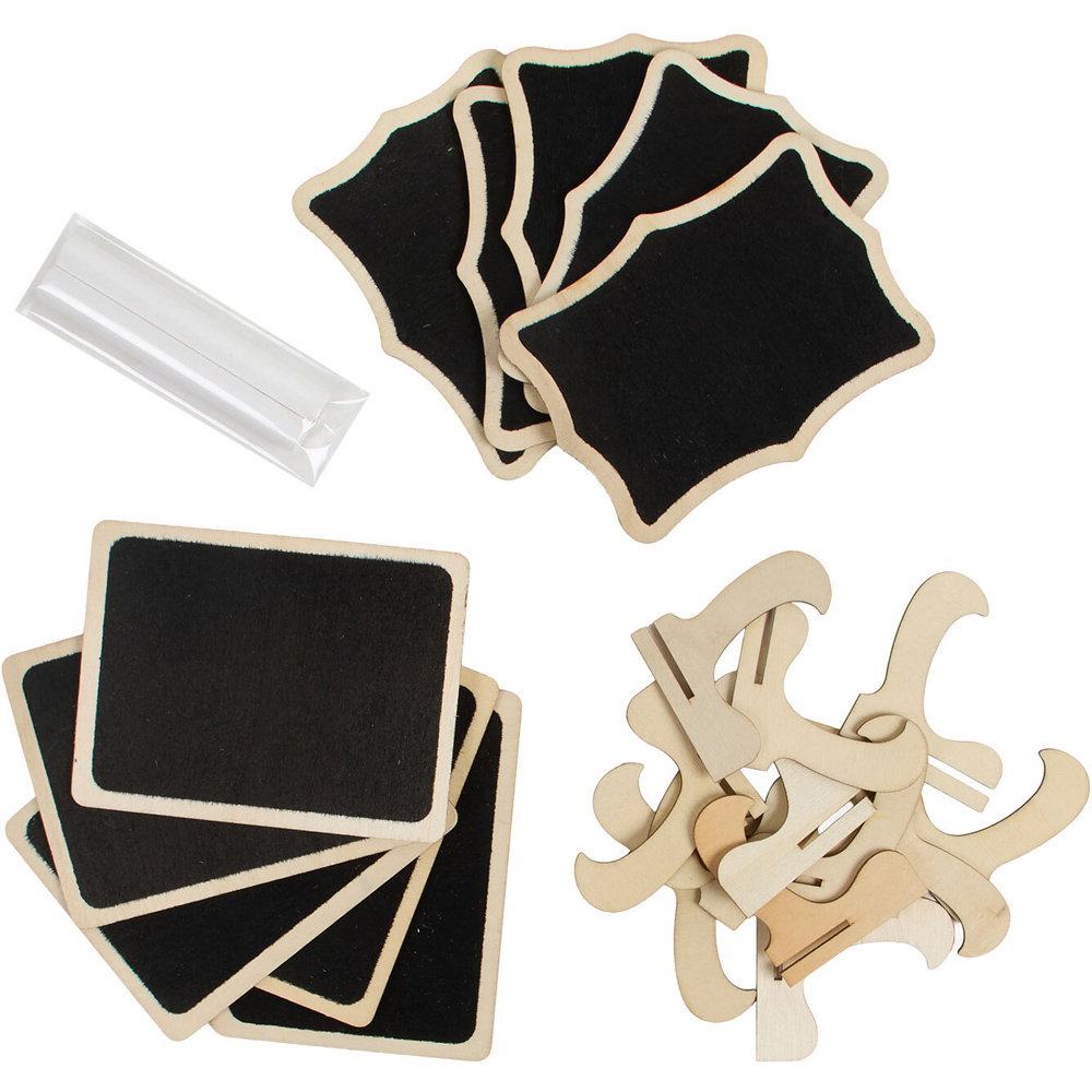 Mini Chalkboard Stand Set Image 3