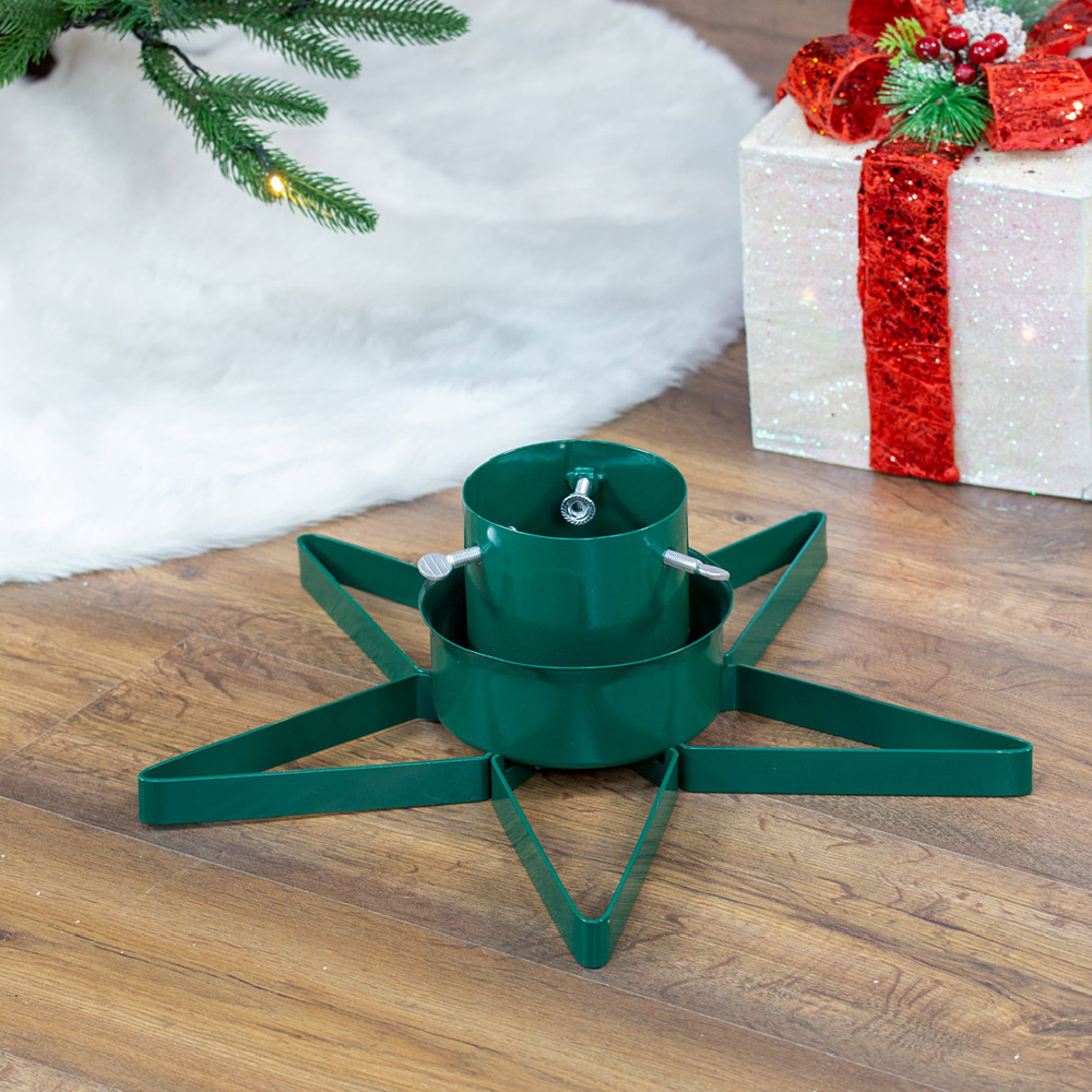 The Christmas Workshop Green Star Christmas Tree Stand Image 2