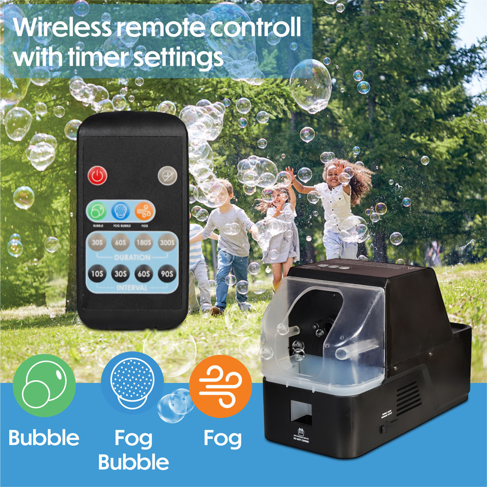 FX Lab Bubble and Fog Machine with Remote Image 4