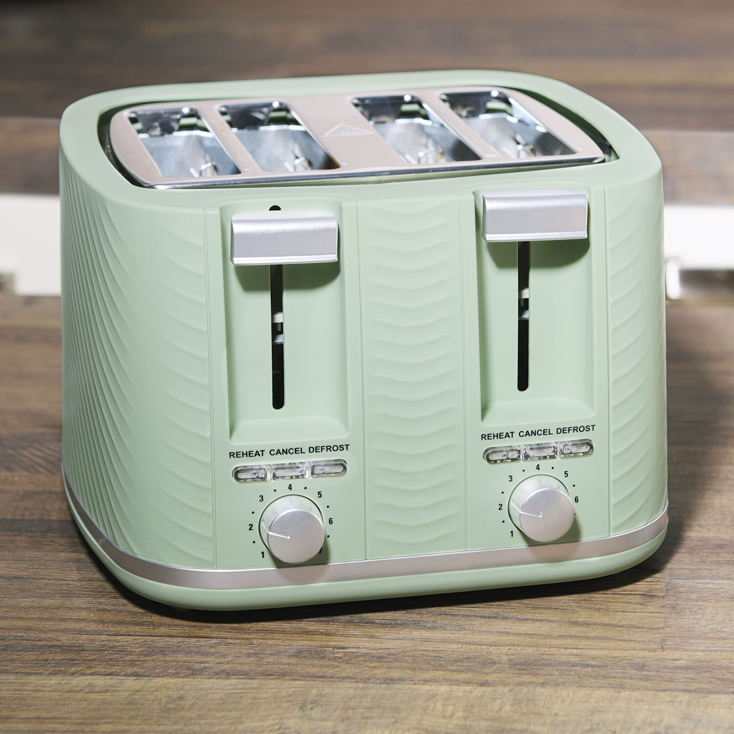 Revolve 4 Slot Toaster Sage Image 9