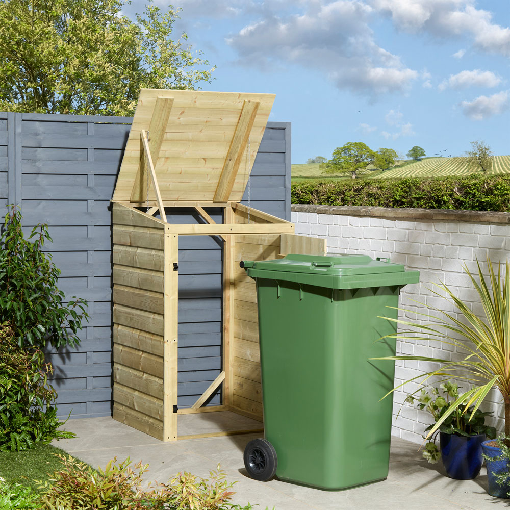 Rowlinson Premier Single Shiplap Bin Store Image 4
