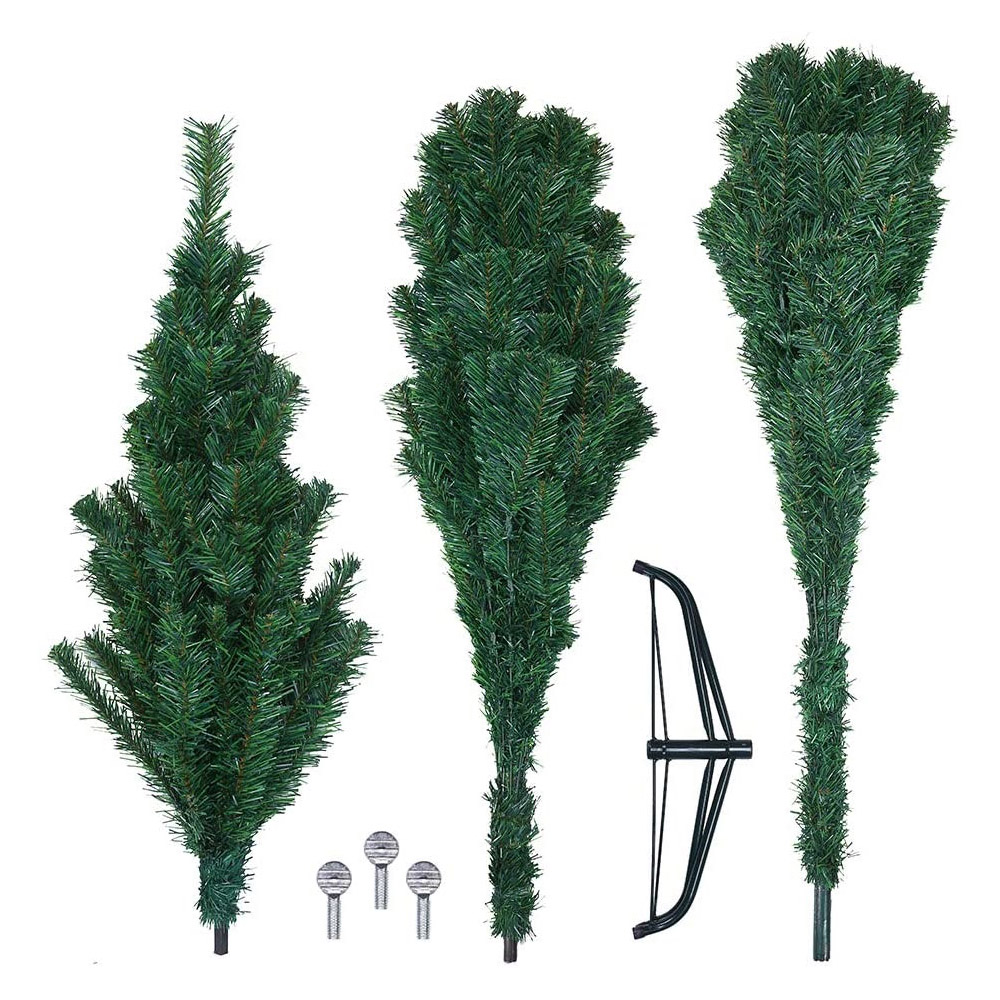 Highlands Homeware 1270 Tips Artificial Christmas Tree with Metal Stand 6ft Image 7