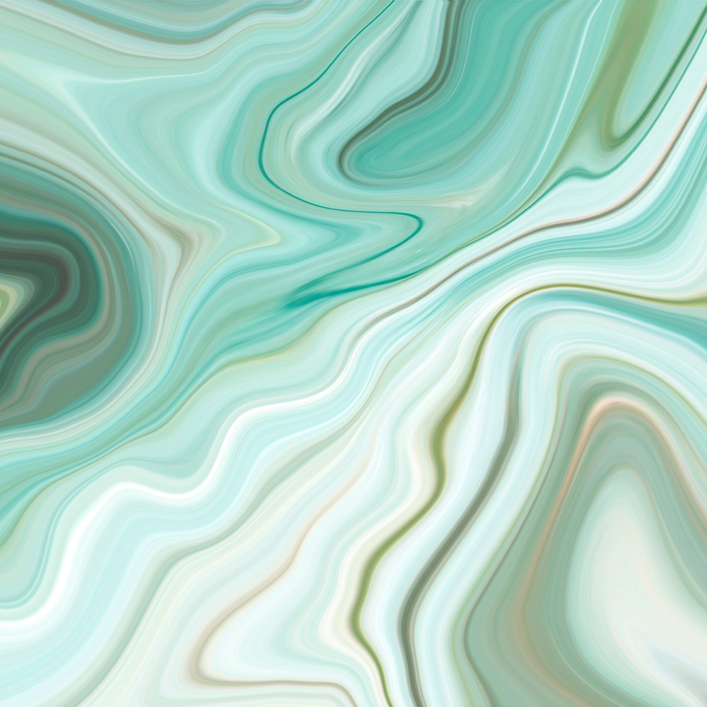 Origin Murals Marbled Ink Green Wall Mural Image 2