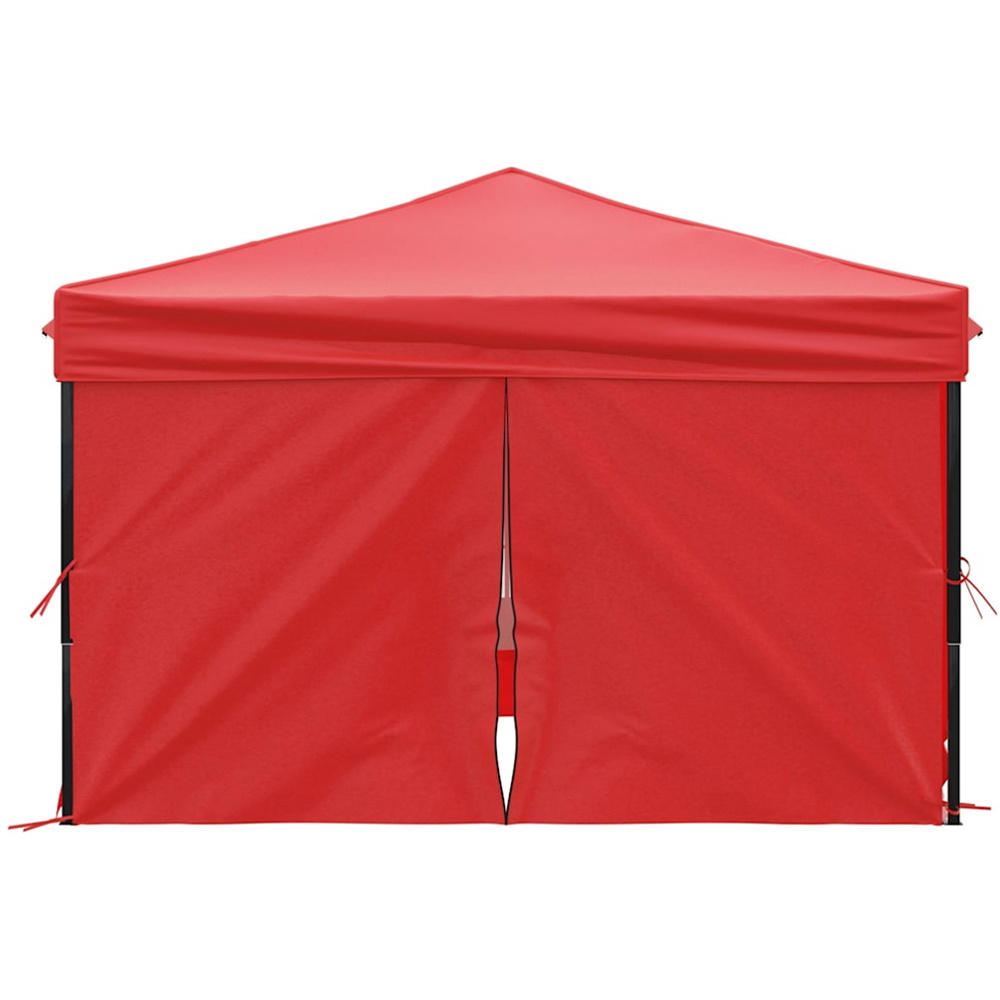 vidaXL 3 x 3m Red Foldable Party Tent Image 4