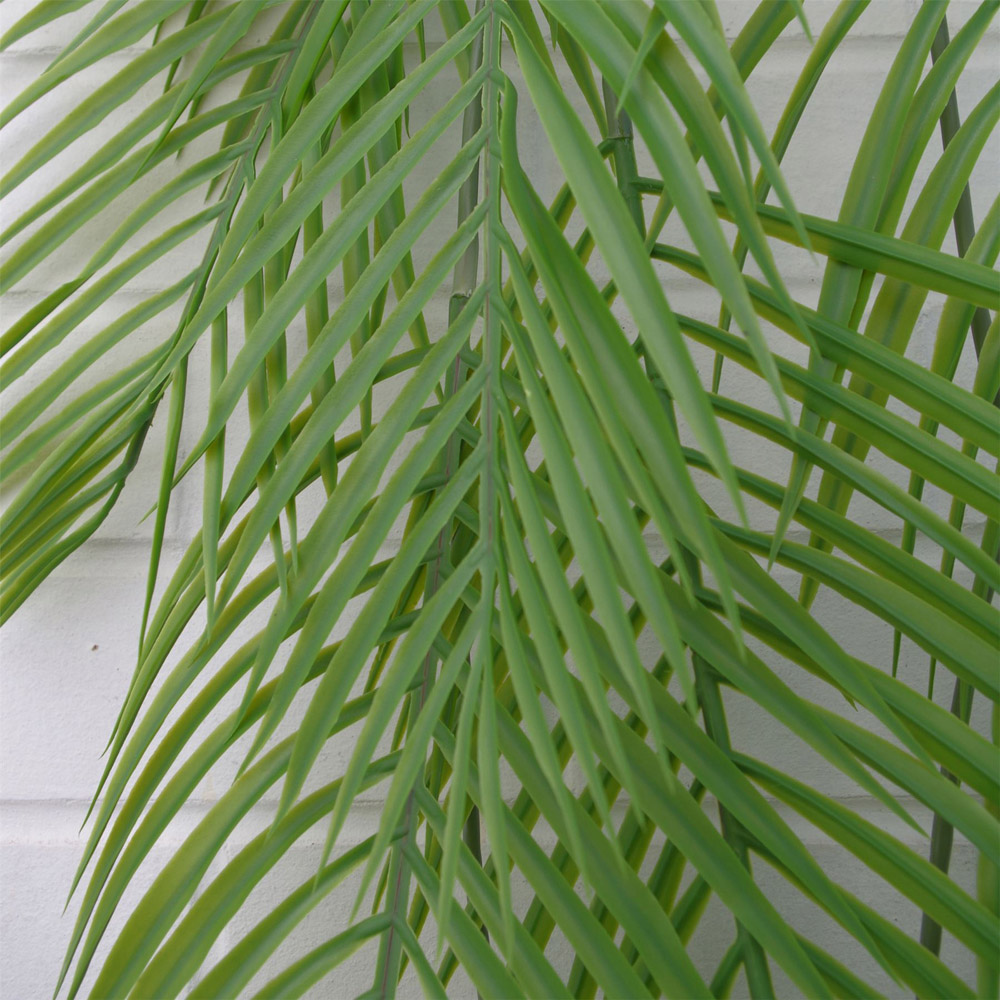 Leaf Palm Leaf Hanging Artificial Plant 4ft Image 4