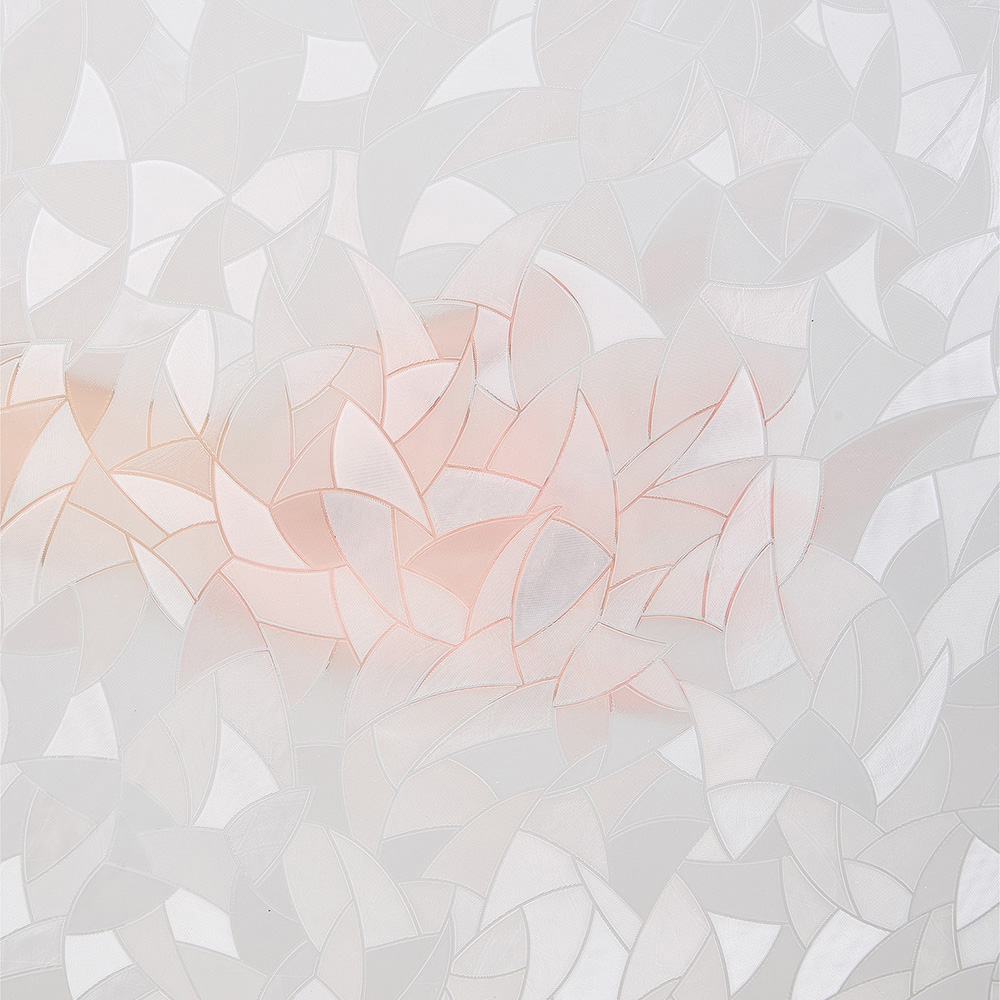 Living and Home Crescent 3D PVC Self Adhesive Privacy Glass Window Film 200 x 61cm Image 7