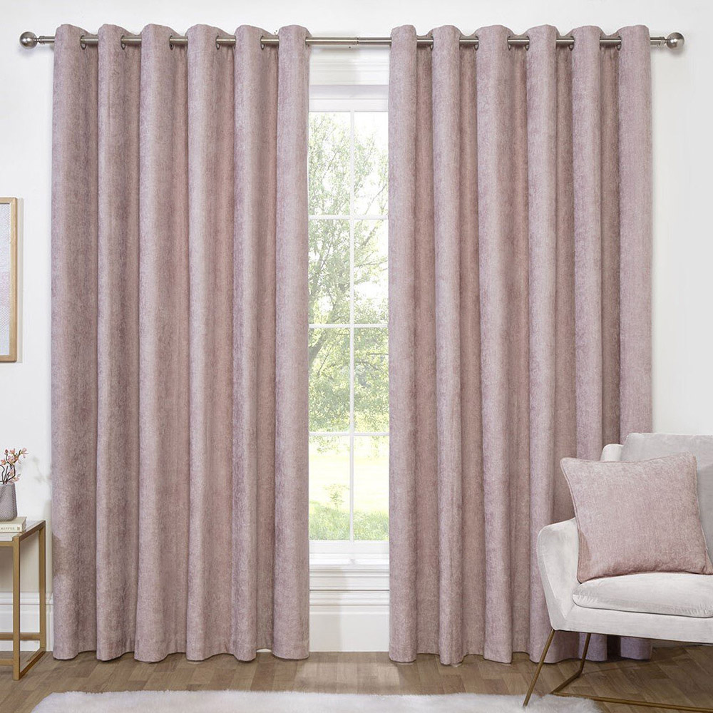 Alden Thermal Curtains - Dusty Pink / 229cm Image 2