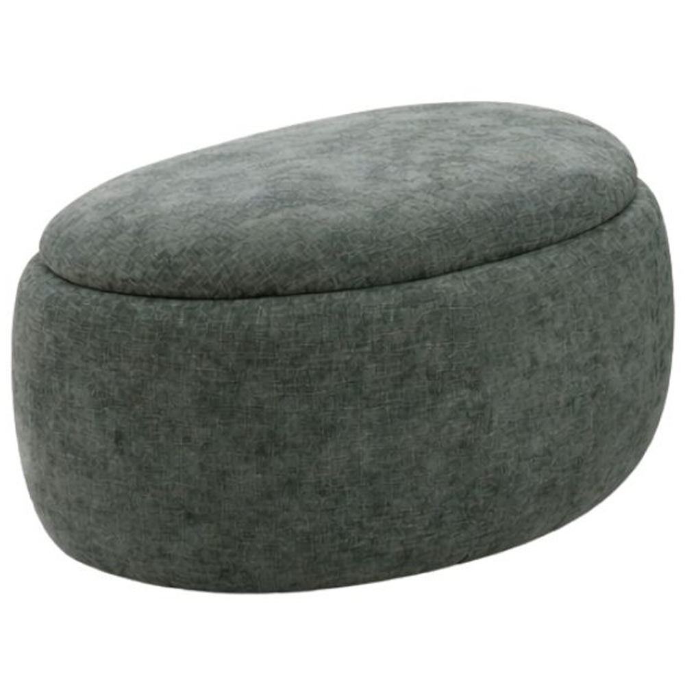 Fort Greene Moss Storage Ottoman 65cm Image 2