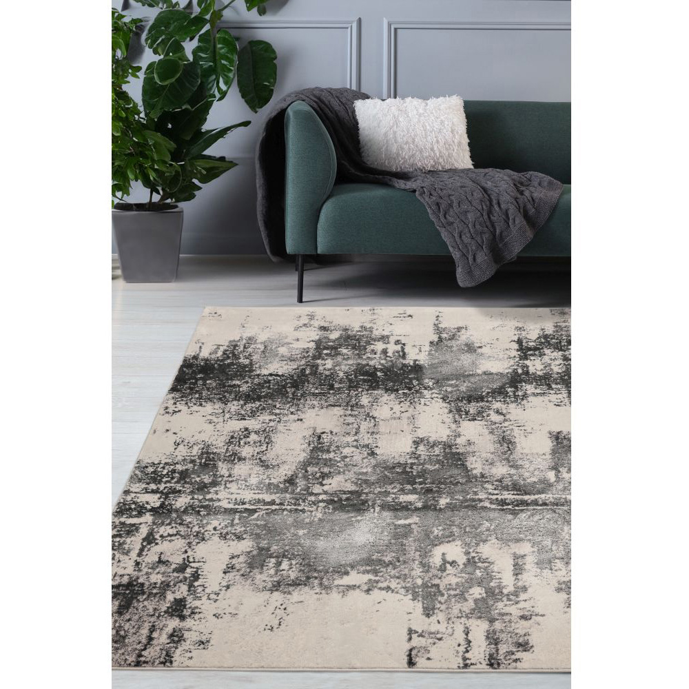 Homemaker Dusk Grey Marble Rug 140 x 200cm Image 5