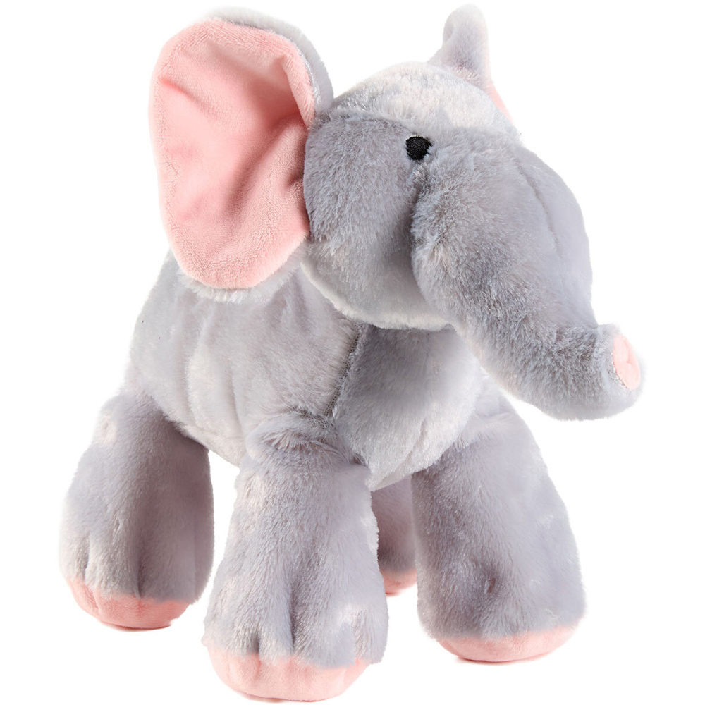Big Paws Elephant Dog Toy Grey Image 4