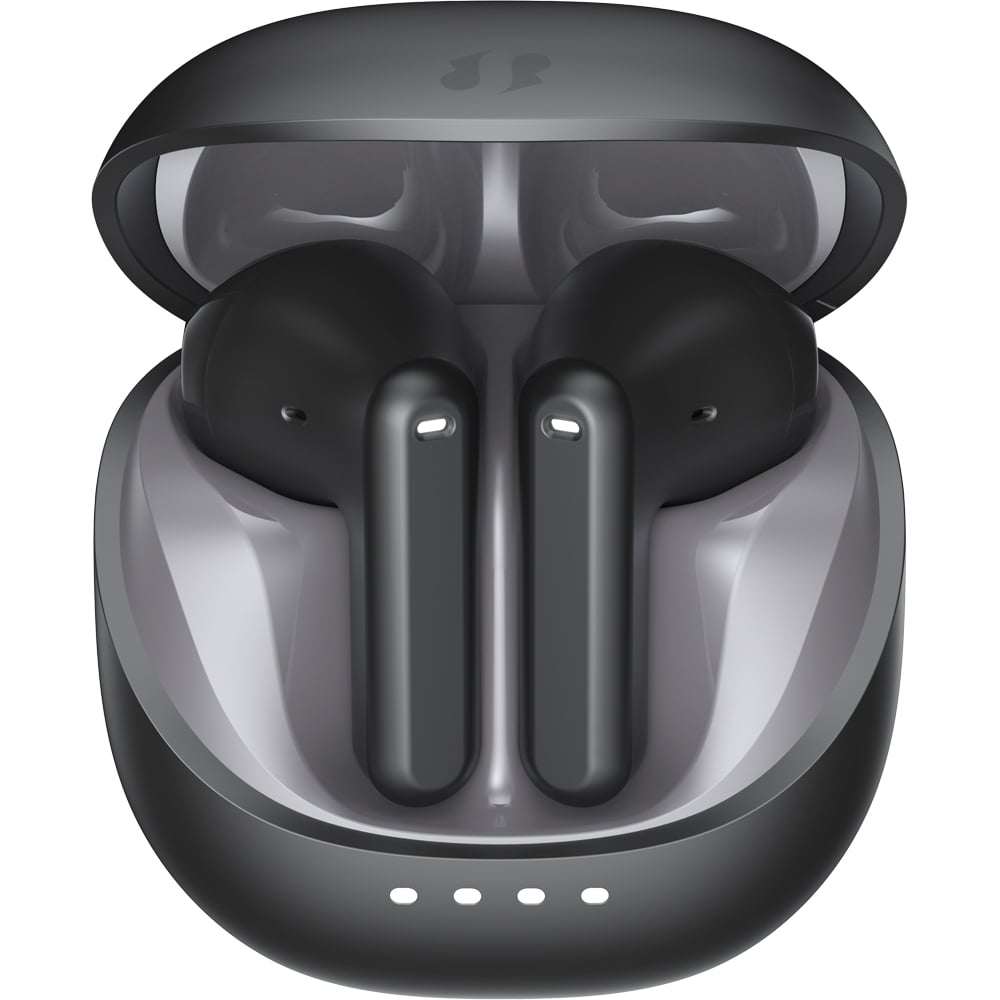 MiTEC MiSOUND TrueWireless Black Wireless Mini Earphones Image 1