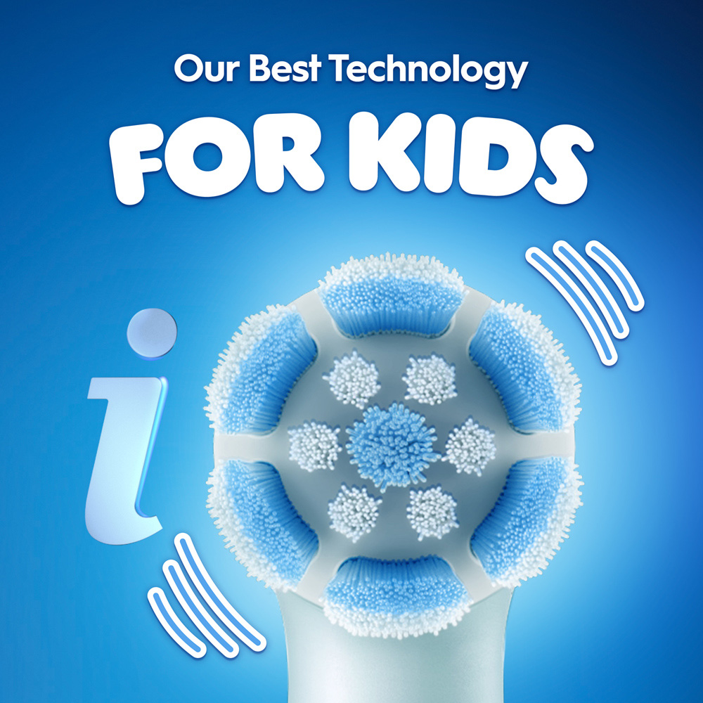 Oral-B iO Kids Disney Stitch Electric Toothbrush Image 3