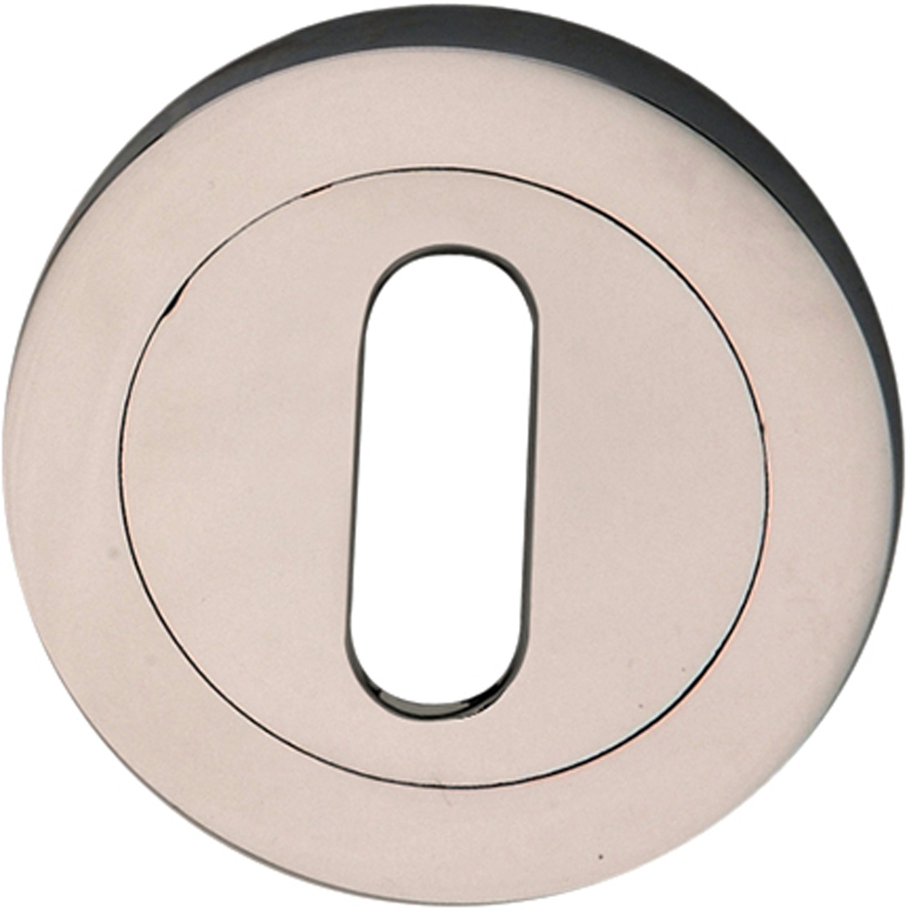 Spira Brass Satin Nickel Oval Standard Escutcheon 2 Pack Image 2