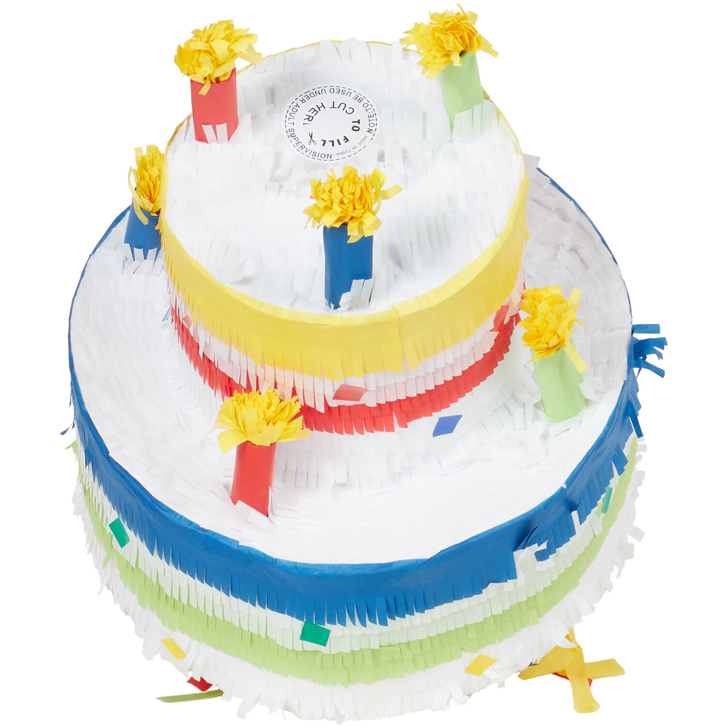Party Pinata - Birthday Cake Image 2