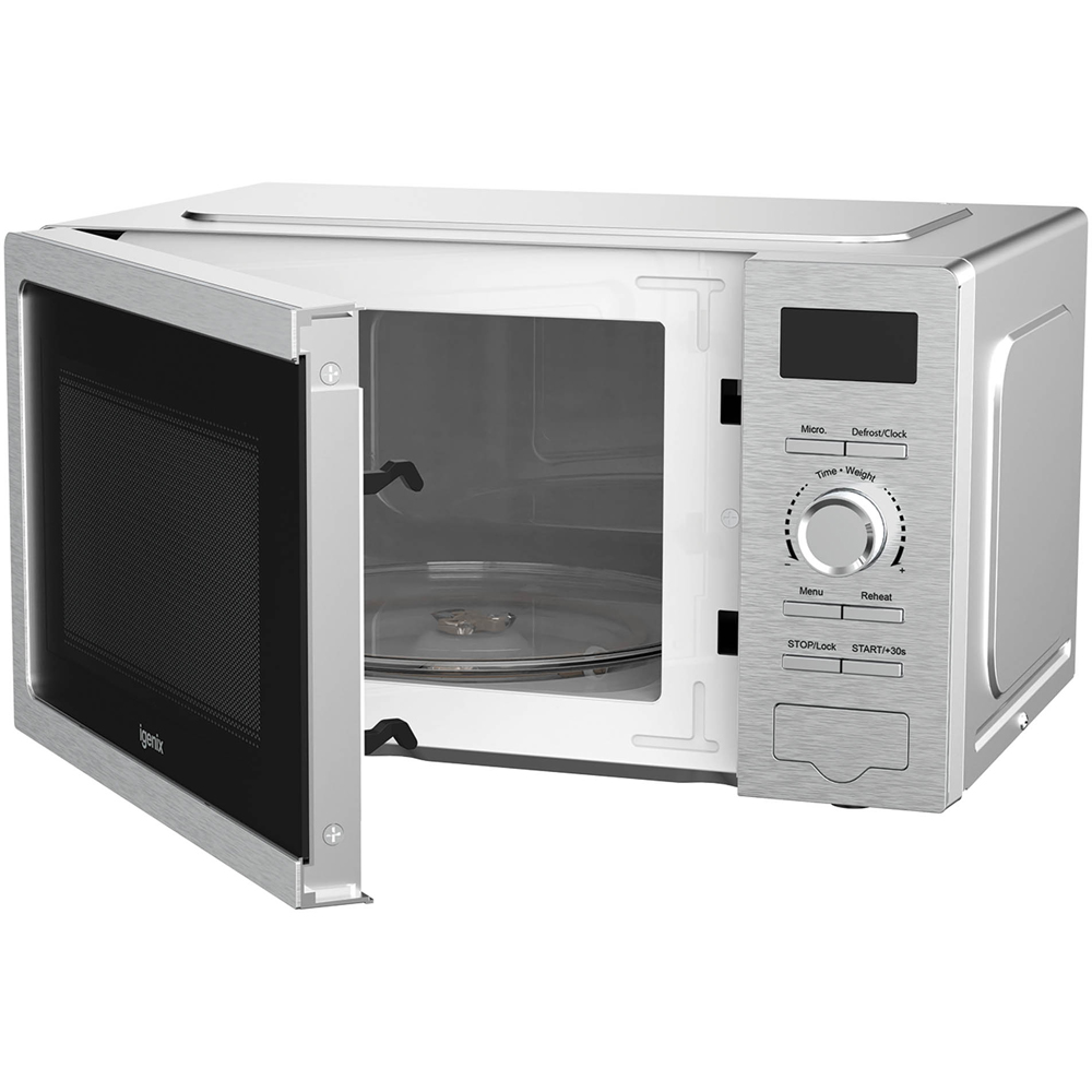 Igenix IGMS02081SS Stainless Steel 20L Manual Microwave 800W Image 4