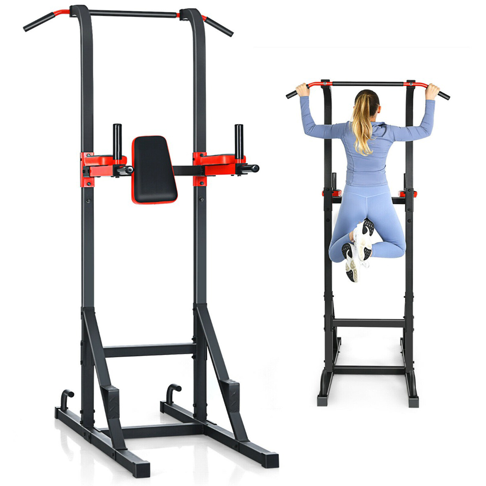 Costway Full Body Multi Function Power Tower Dip Station Image 3
