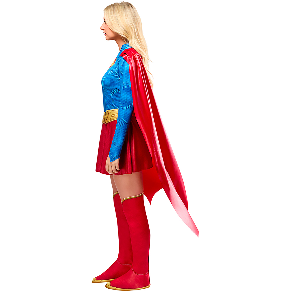 Supergirl Adult Deluxe Costume Medium Image 4