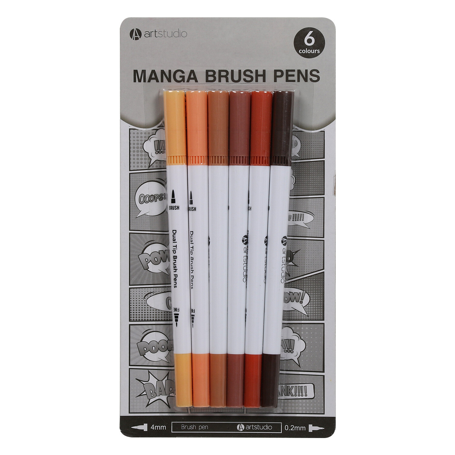 Art Studio Manga Brush Pens Image 2
