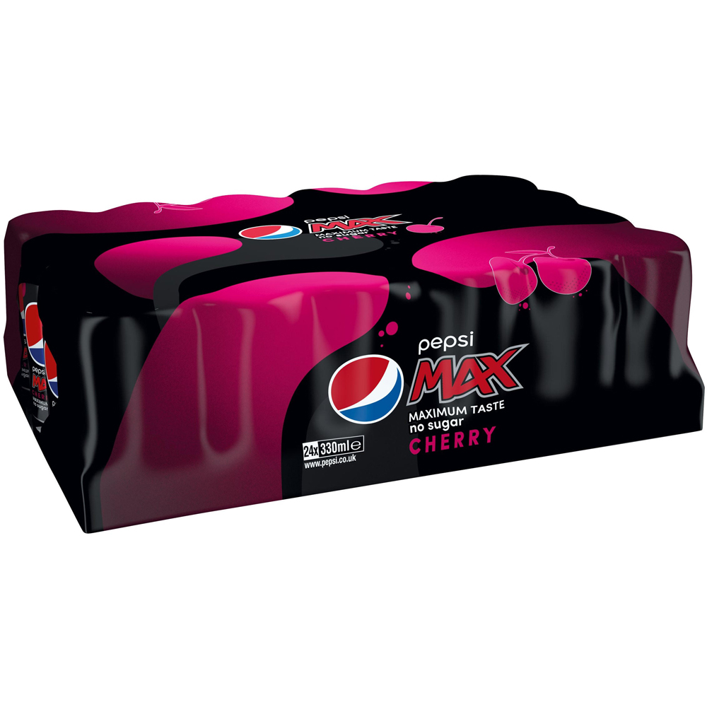 Pepsi Max Cherry 24 x 330ml Image