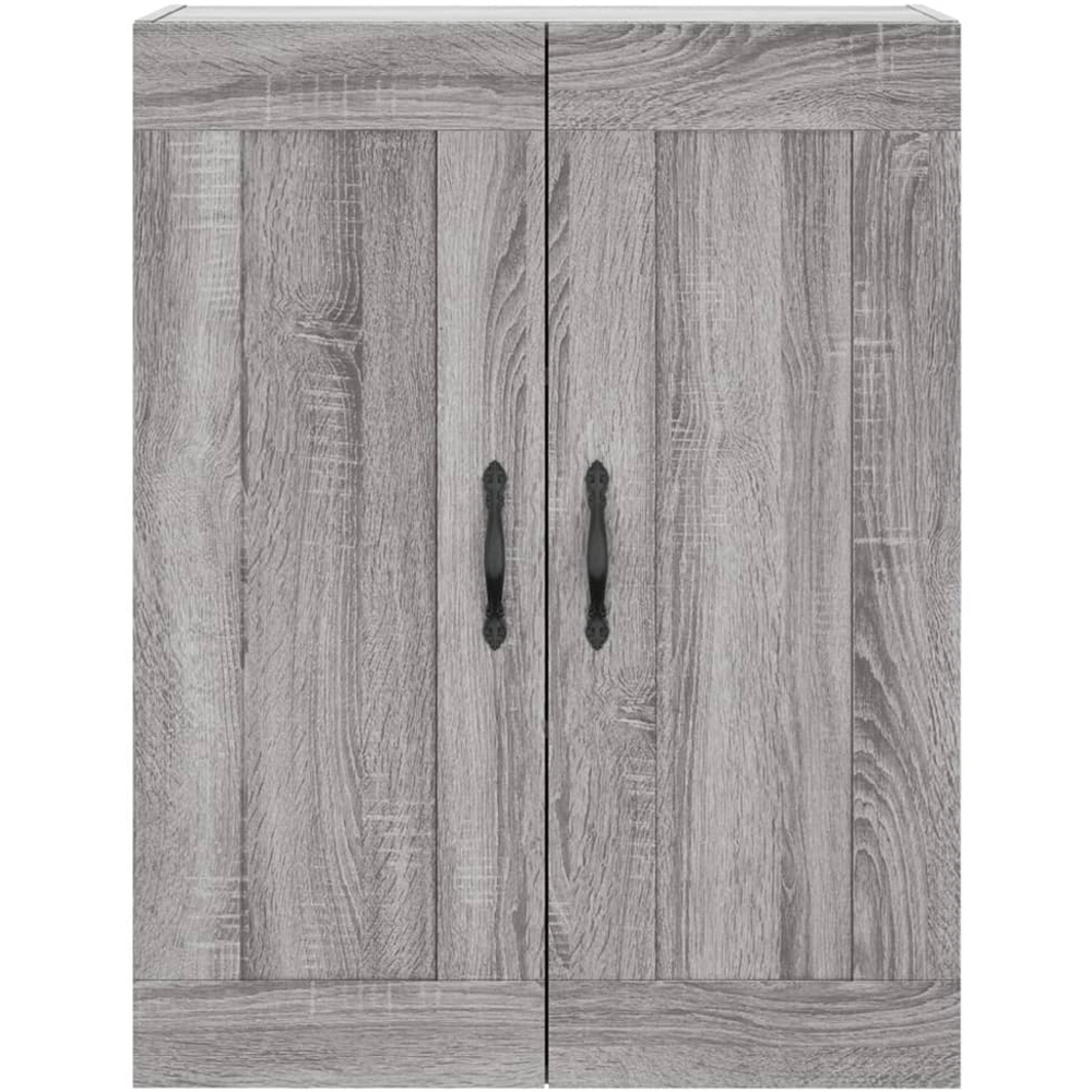 vidaXL 4 Door Grey Sonoma Highboard Image 6