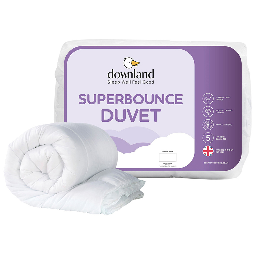 Downland Superbounce King Size Duvet 10.5 Tog Image 1