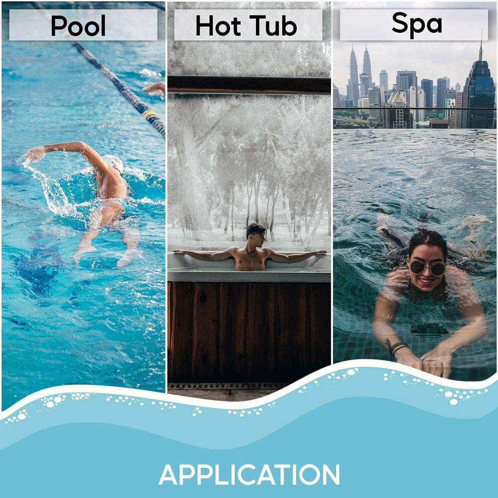 Shatchi Blue Sparkle Chlorine Tablets Water Treatment 5kg Image 4