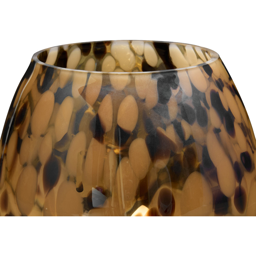 Amber Confetti Candle Holder Image 4