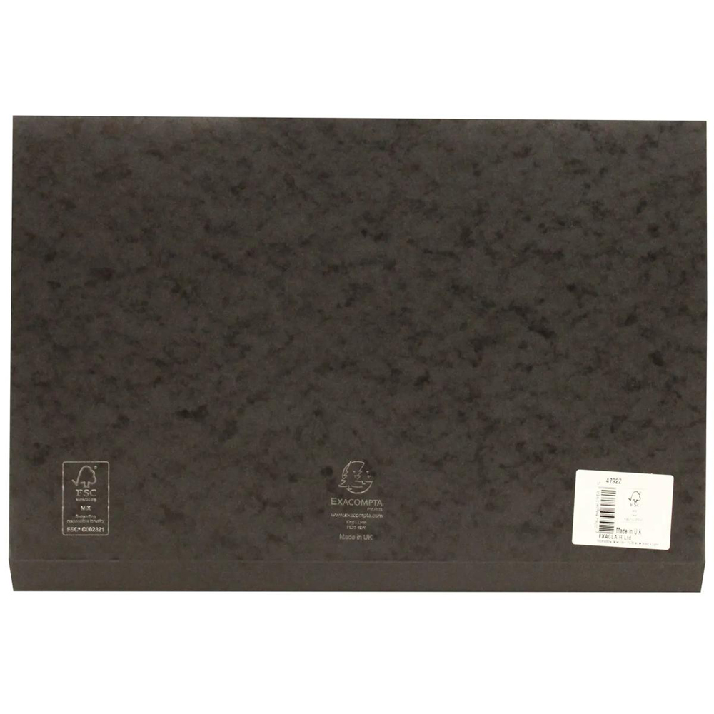 Exacompta Europa 265gsm Black Document Wallet 25 Pack Image 6