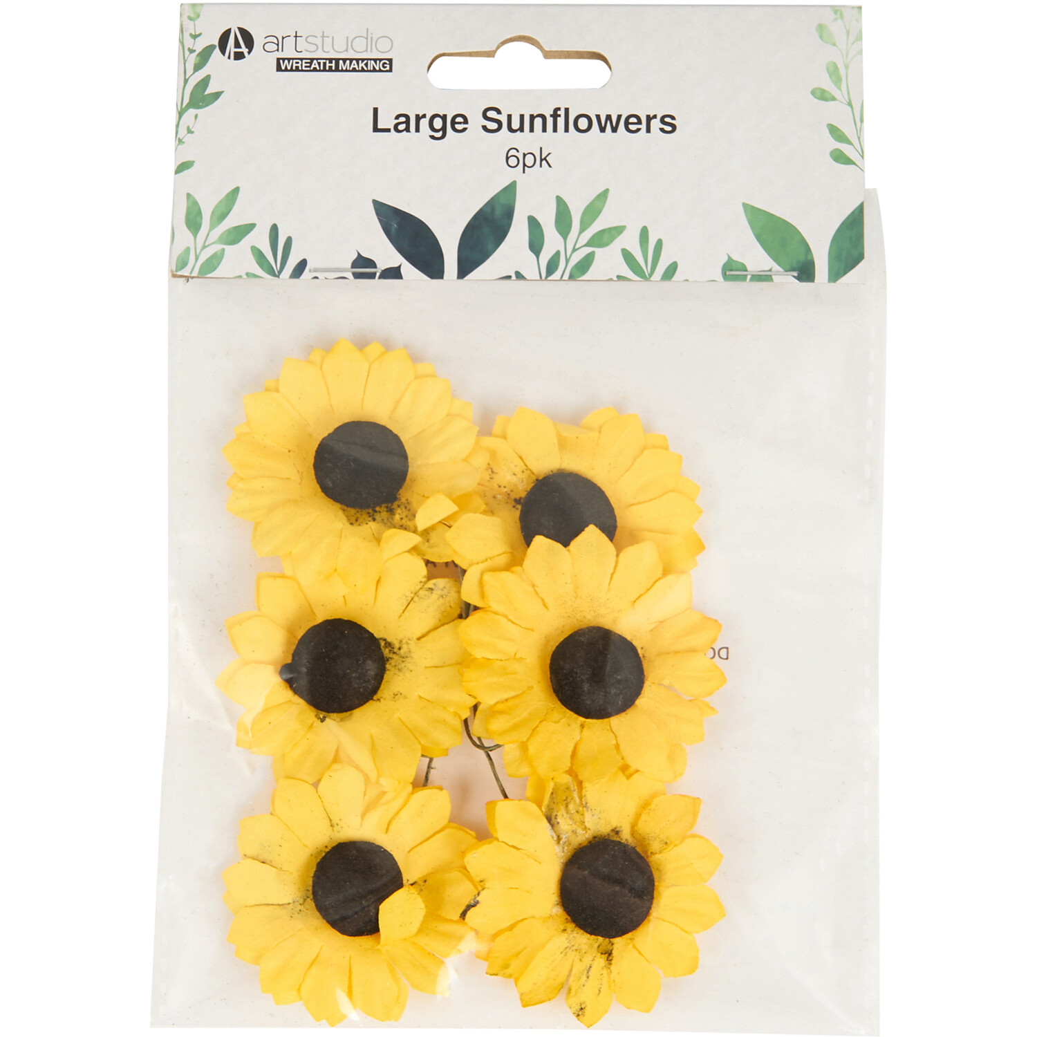 Art Studio Large Sunflower 6 Pack Image 1